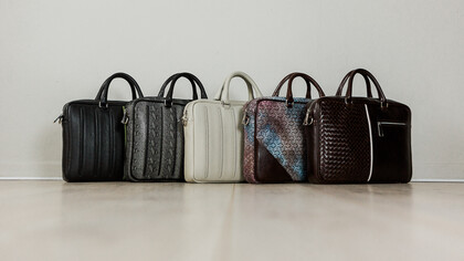 Borse di pelle personalizzate Custom Business 