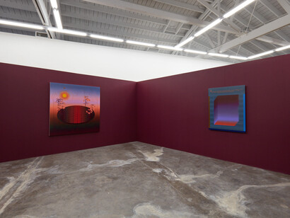 Nicolas Grenier. Eyes Adjusting Slowly, installation view. Courtesy of Luis De Jesus Los Angeles