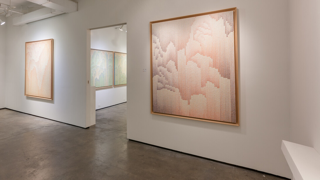 Kim MinJung. Building Mountains, exhibition view. Courtesy of JanKossen Contemporary