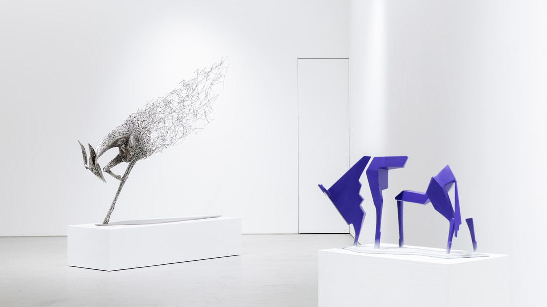 Tomohiro Inaba, Forms of lives, exhibition view. Courtesy of Yukikomizutani. Photo by Satoshi Nagare