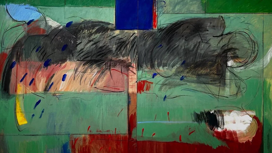 Emanuel Torres, Llama ausente (detail), 2024. Courtesy of David Klein Gallery