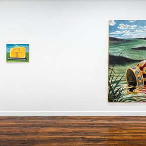 Robert Hawkins: Dream Mine at Off Paradise, New York, installation view, photograph by Dario Lasagni. Courtesy of the artist and Off Paradise, New York
