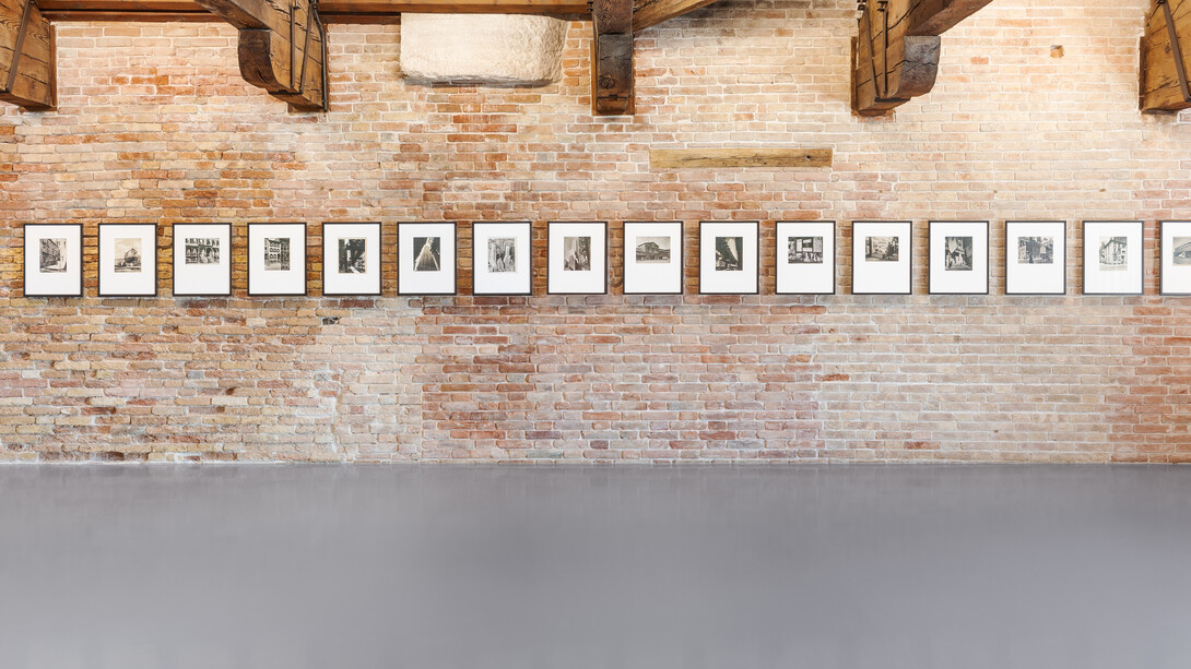 Berenice Abbott, Works from 1930 to 1938. Installation View ‘Luogo e Segni’, Punta della Dogana, 2019 © Palazzo Grassi, foto Delfino Sisto Legnani e Marco Cappelletti