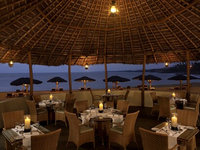 Tides Restaurant at The Leela Kovalam