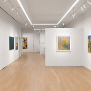 New York city circa 1960: works from the collection of Robert A. Ellison, Jr., exhibition view. Courtesy of Schoelkopf Gallery