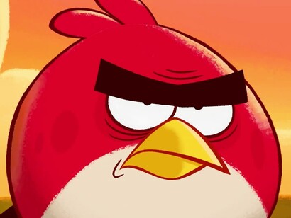 Red, el personaje de "Angry birds"