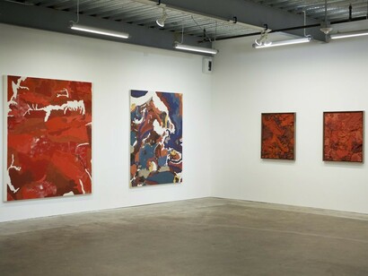 Earthquakes And The Mid Winter Burning Sun, Exhibition view. Courtesy of Ever Gold [Projects]
