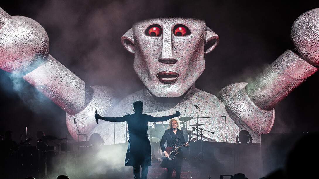 Queen lead singer Freddie Mercury died 1991. Now the band is on tour with Adam Lambert. Photo: www.focushamne.com