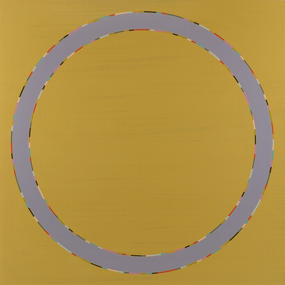 Carol Robertson, Circular Stories - Alayrac Ochre, 2014 © Carol Robertson, Courtesy of Flowers Gallery London and New York