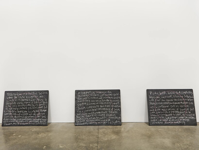 Daniel Joseph Martinez, States of being, exhibition view. Courtesy of Marian Goodman Gallery