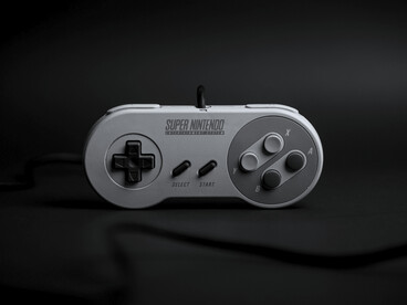 A classic Super Nintendo Entertainment System, symbolising the timeless appeal of retro consoles