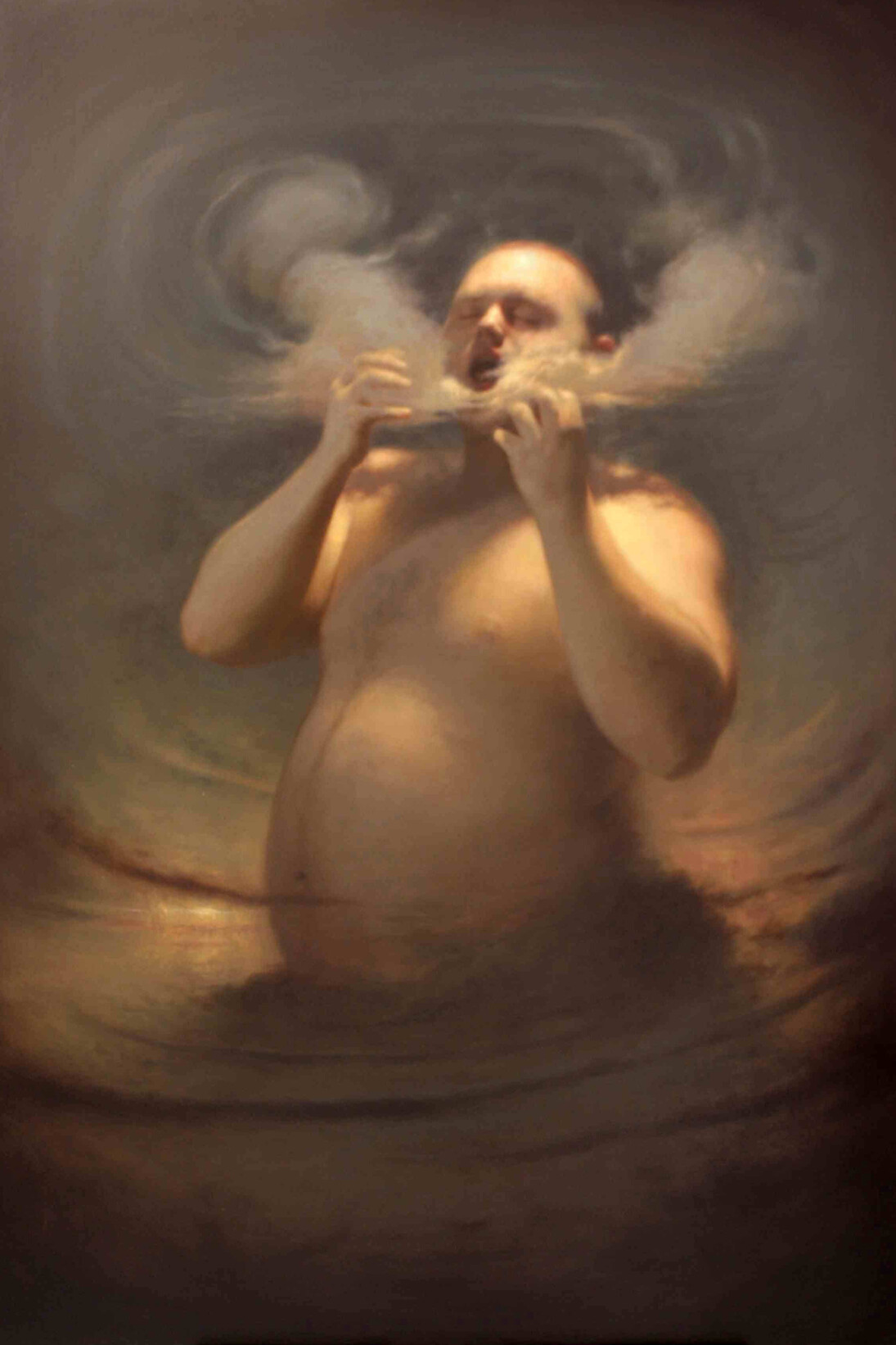 Roberto Calò, Il Mangiatore di Nuvole, 120 x 80 cm