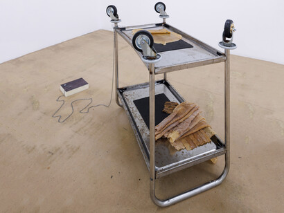 Paula Punkstiņa, The arrows of concerns, exhibition view. Courtesy of Kim? Contemporary Art Centre. Photo by Ansis Starks