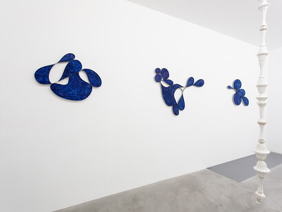 Michelangelo Penso, Magnetic nanoparticles genesis, exhibition view. Courtesy of Alberta Pane Gallery