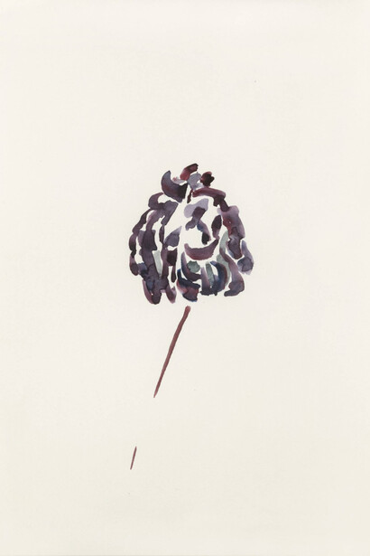 Bernd Lohaus, Blumen, 1998. Avec l'aimable autorisation de la Galerie Bernard Bouche