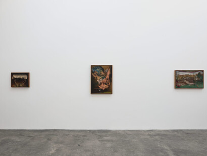 Anna Kristine Hvid Petersen, Dødvågen, exhibition view. Courtesy of Galleri Nicolai Wallner