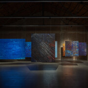 Liang Yuanwei, Pluviophile, exhibition view. Courtesy of Beijing Commune