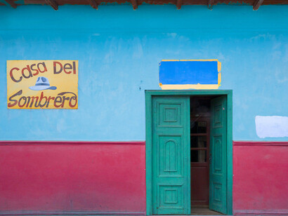 Jeffrey Becom,  Casa del sombrero, Cuenca, Ecuador 2019. Courtesy of Catherine Couturier Gallery