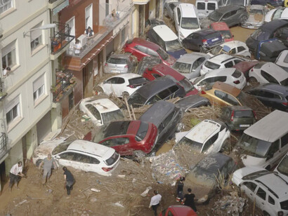 La inundación en Valencia, España, fue resultado de uno de los fenómenos ambientales extremos ocurridos este año