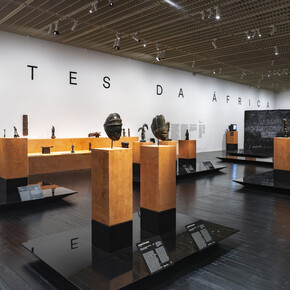 Artes da África, vista da exposição. Cortesia do MASP