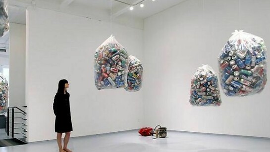 Claire Fontaine, "Some Redemptions," installation view, 2013. Metro Pictures, New York