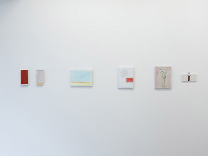 Raoul De Keyser, Return, exhibition view. Courtesy of Wako Works of Art