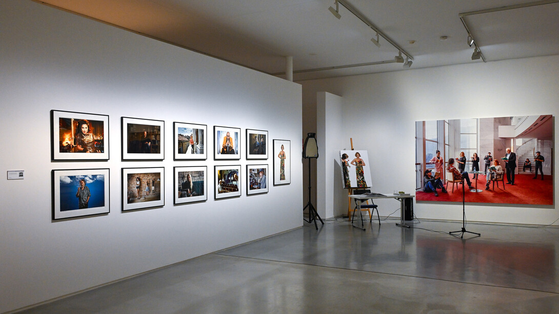 Táňa Hojčová, A split second in time II, exhibition view. Courtesy of Danubiana