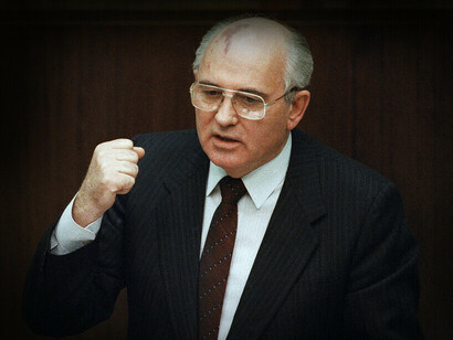 Le Président Mikhaïl Gorbatchev 