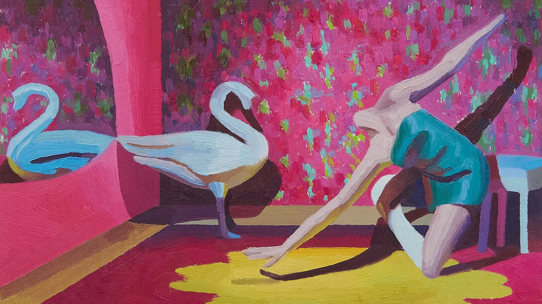 Kate Meissner, Swan song (Study) (detail), 2026. Courtesy of Lyles & King