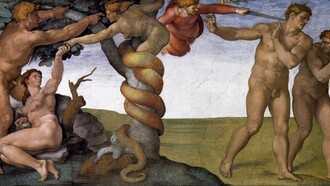Michelangelo Buonarroti, Peccato originale e Cacciata dal Paradiso Terrestre, Cappella Sistina 
