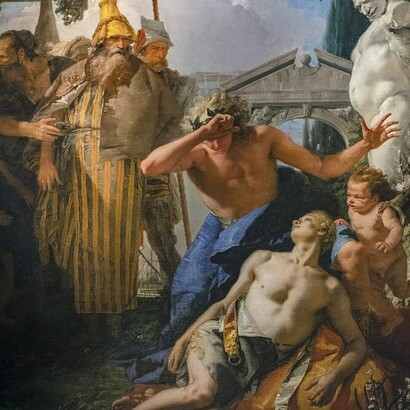 La morte di Giacinto, Gianbattista Tiepolo, 1752-1753