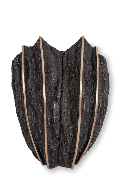 Katherine Taylor, Alchemy I, 2014, Bronze, 22x17x6 inches, Courtesy Skoto Gallery