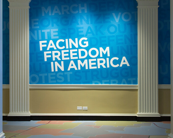 Facing Freedom in America. Courtesy of Chicago History Museum 