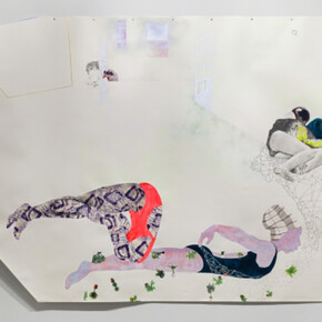 Dialogues in Drawing, Exhibition view. Courtesy of Jenkins Johnson Gallery