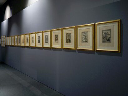 Psiche allo specchio. Omnia vincit amor, vista della mostra. Per gentile concessione de La Galleria BPER 