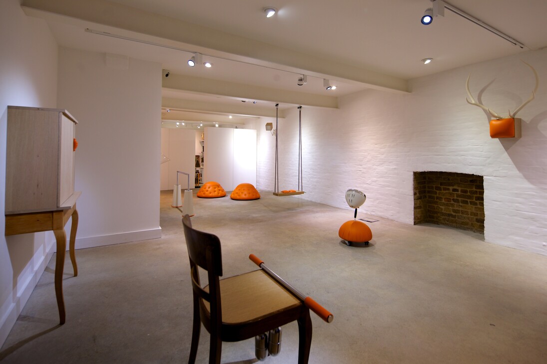 Installation view of Christoph Zellweger, 'Domesticated' at Marden Woo Gallery (2016) image © Philip Sayer, courtesy of Marsden Woo Gallery, London