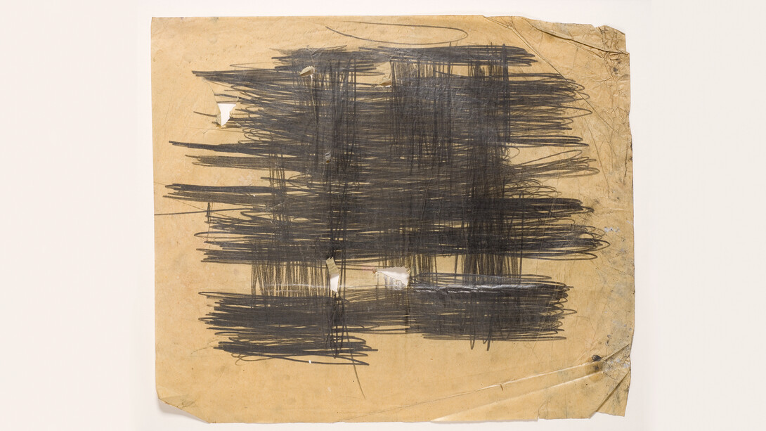 Günter Brus, Ohne Titel (Mallorca), 1960. Photo: UMJ/N. Lackner, Courtesy of the artist and BRUSEUM/Neue Galerie, UMJ
© Günter Brus
