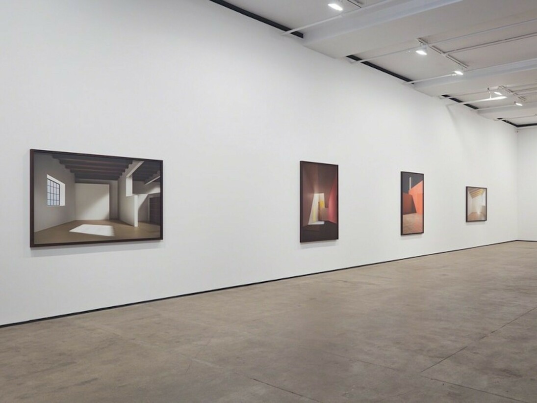 James Casebere. Emotional Architecture, Exhibition view. Courtesy of Sean Kelly