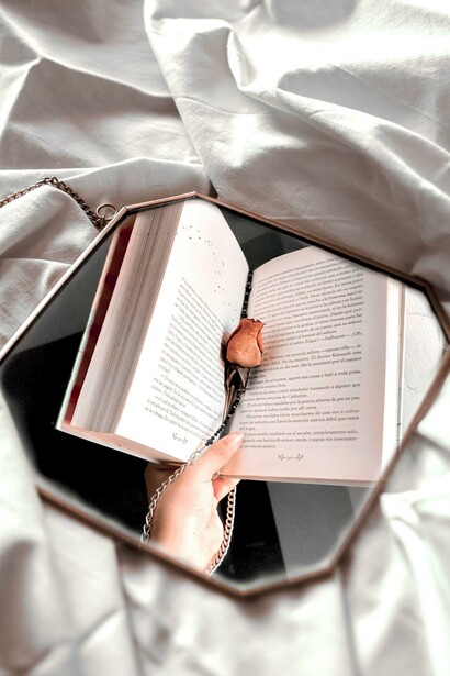 Recomendação de um livro no Bookstagram