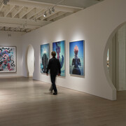 Black myth, exhibition view. Courtesy of White Rabbit Gallery