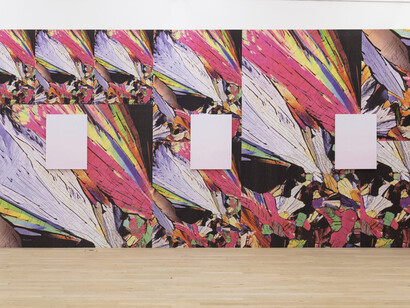 Christine Streuli, Upscape, exhibition view. Courtesy of Galerie Peter Kilchmann