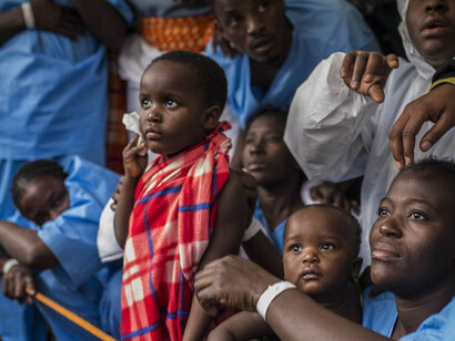 Sub-Saharan Africa and Central America and the Caribbean have the highest share of children among detected trafficking victims