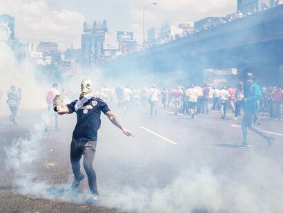 Disturbios en Caracas