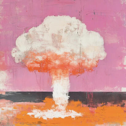 Marat Guelman and the Group +-Komma, Bomb #14 (After Warhol and Rothko) (detail), 2025. Courtesy of Ethan Cohen Gallery 