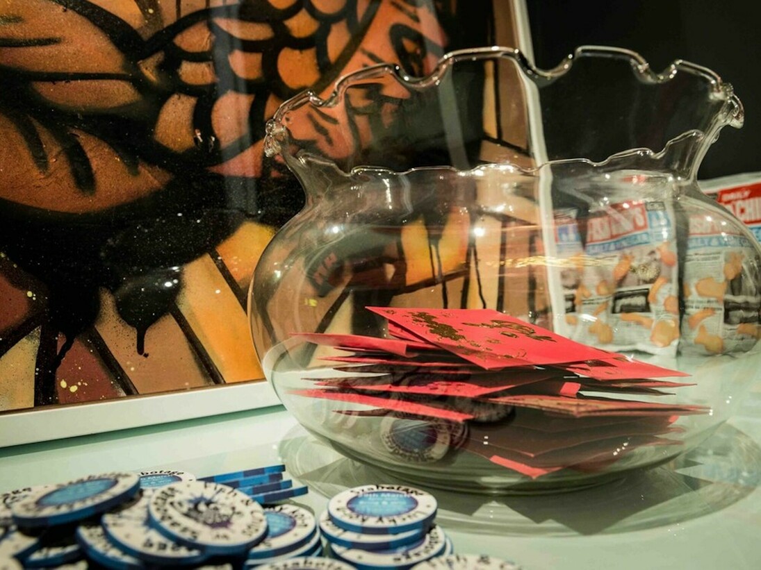 Fish 'N' Chips, Exhibition view. Courtesy of Art Supermarket