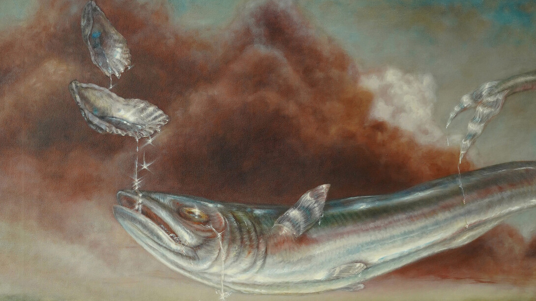 Alexis Trice, Another cloudy day (detail). Courtesy of Good Mother Gallery