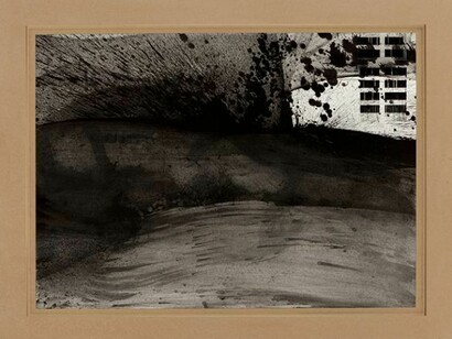Sotano, 2013, chinese ink on white board, 109,5 x 149,5 cm