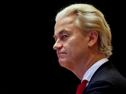 Geert Wilders, político neerlandés y líder del Partido por la Libertad, un partido político nacionalista y de derecha populista de los Países Bajos