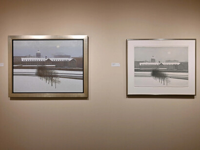 Michael Thompson, Recent paintings and drawings, exhibition view. Courtesy of Mira Godard Gallery 