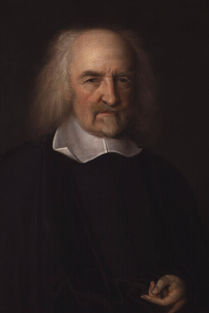 John Michael Wright, Retrato de Thomas Hobbes